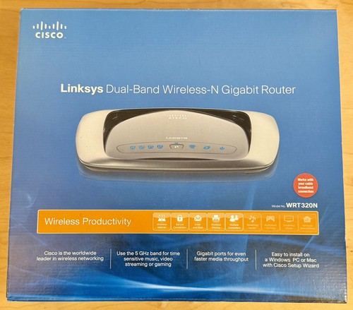Linksys wrt320n dual band - wrt320n,