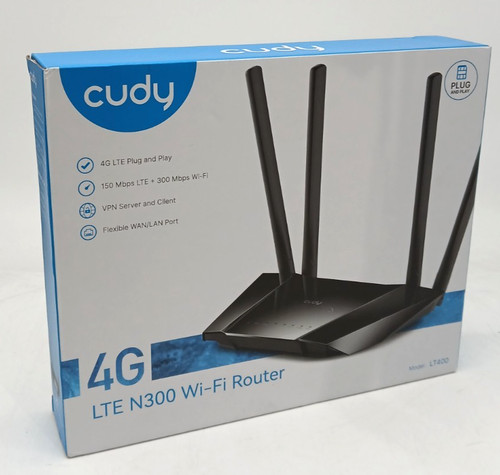 Cudy n300 wifi unlocked - cudy, 4g