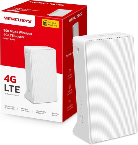 Mercusys mb110 n300 wifi - mercusys, 4g