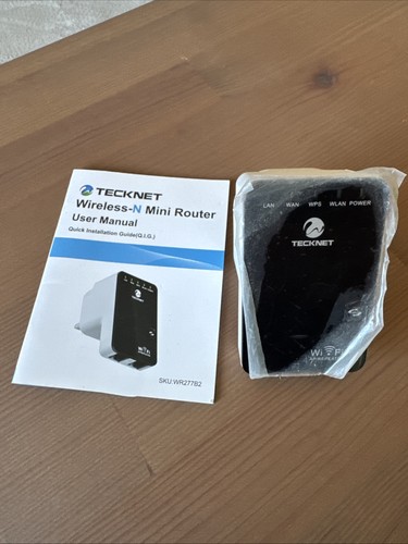 Tecknet wireless mini router - wireless-n,