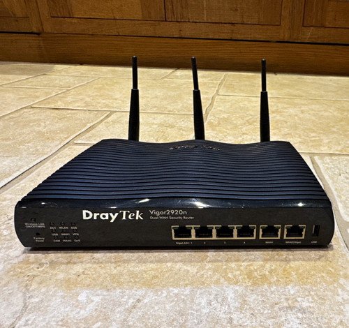 Draytek vigor 2920n dual - vigor,