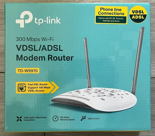 Link w9970 v4 - tp-link, td-w9970