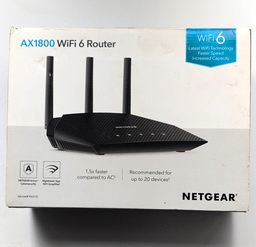 Netgear rax10 wifi ax1800 - netgear,