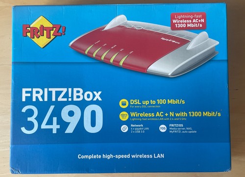 Fritz box 3490 dual band - 3490, dual-band